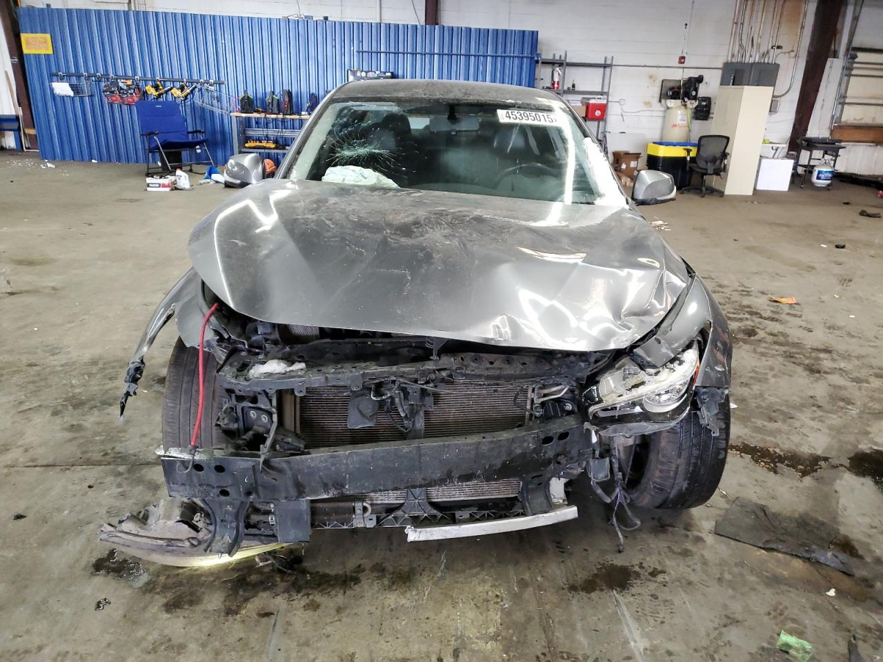 2014 Infiniti Q50 VIN JN1BV7AP6EM689267 Copart auction photo, front end damage thumbnail 5