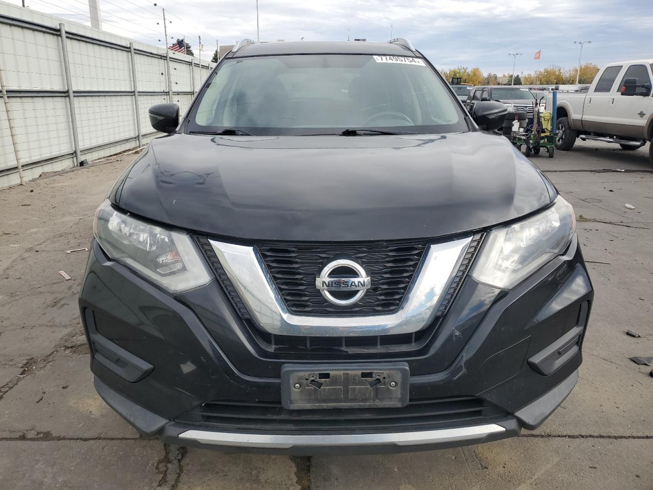2017 Nissan Rogue VIN KNMAT2MV0HP511790 Copart auction photo, rear end / hail damage thumbnail 5