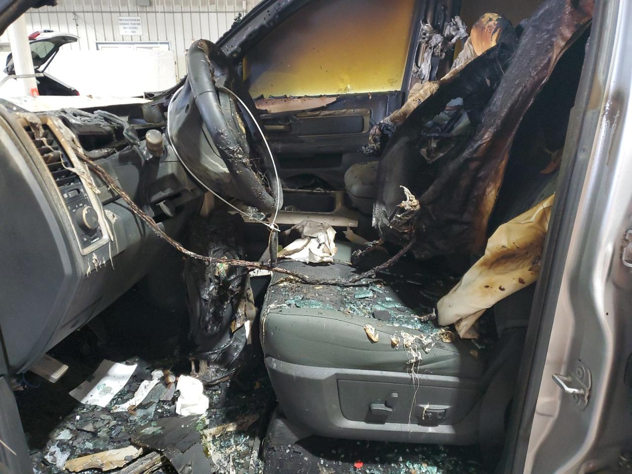 2018 RAM 1500 VIN 1C6RR7GT7JS233781 Copart auction photo, burn - engine / burn - interior damage thumbnail 7