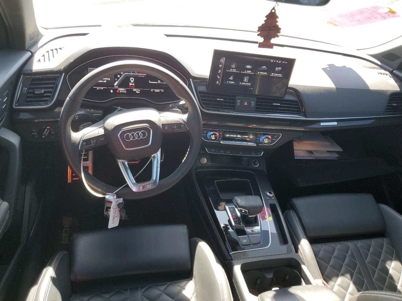 2024 Audi SQ5 VIN WA1B4AFY2R2018589 Copart auction photo, vandalism damage thumbnail 8