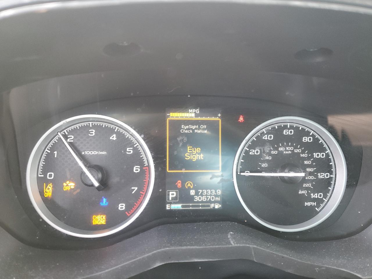 2019 Subaru Forester VIN JF2SKAGC6KH567098 Copart auction photo, front end / minor dent/scratches damage thumbnail 9