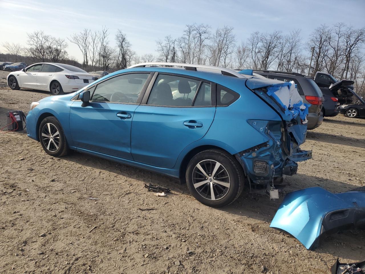 2019 Subaru Impreza VIN 4S3GTAD60K3757590 Copart auction photo, rear end damage thumbnail 2