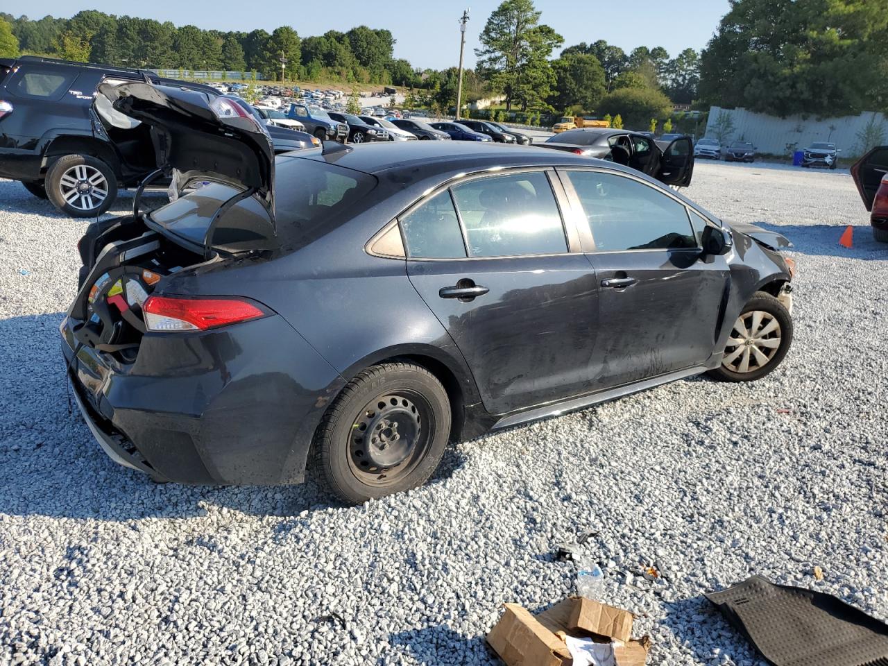 2020 Toyota Corolla VIN 5YFDPRAE4LP118042 Copart auction photo, all over damage thumbnail 3