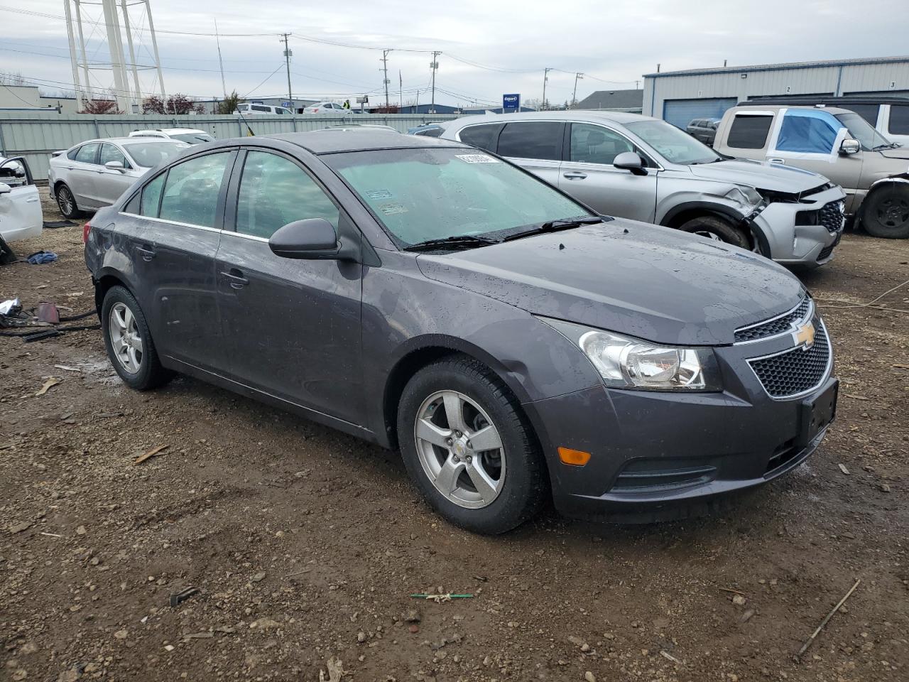 2011 Chevrolet Cruze VIN 1G1PF5S9XB7118856 Copart auction photo, rear end / side damage thumbnail 4