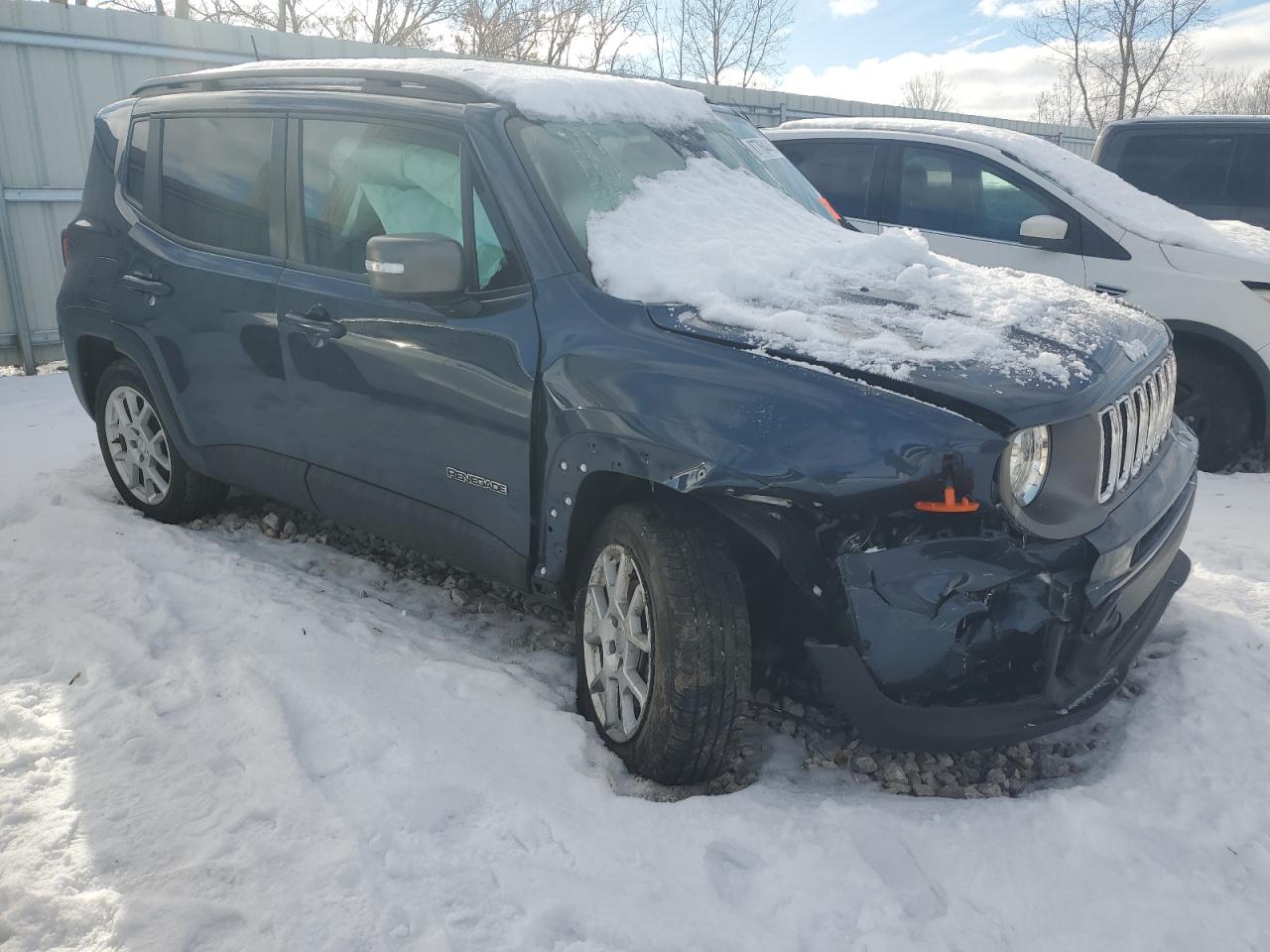 2021 Jeep Renegade VIN ZACNJDD13MPM43625 Copart auction photo, front end damage thumbnail 4