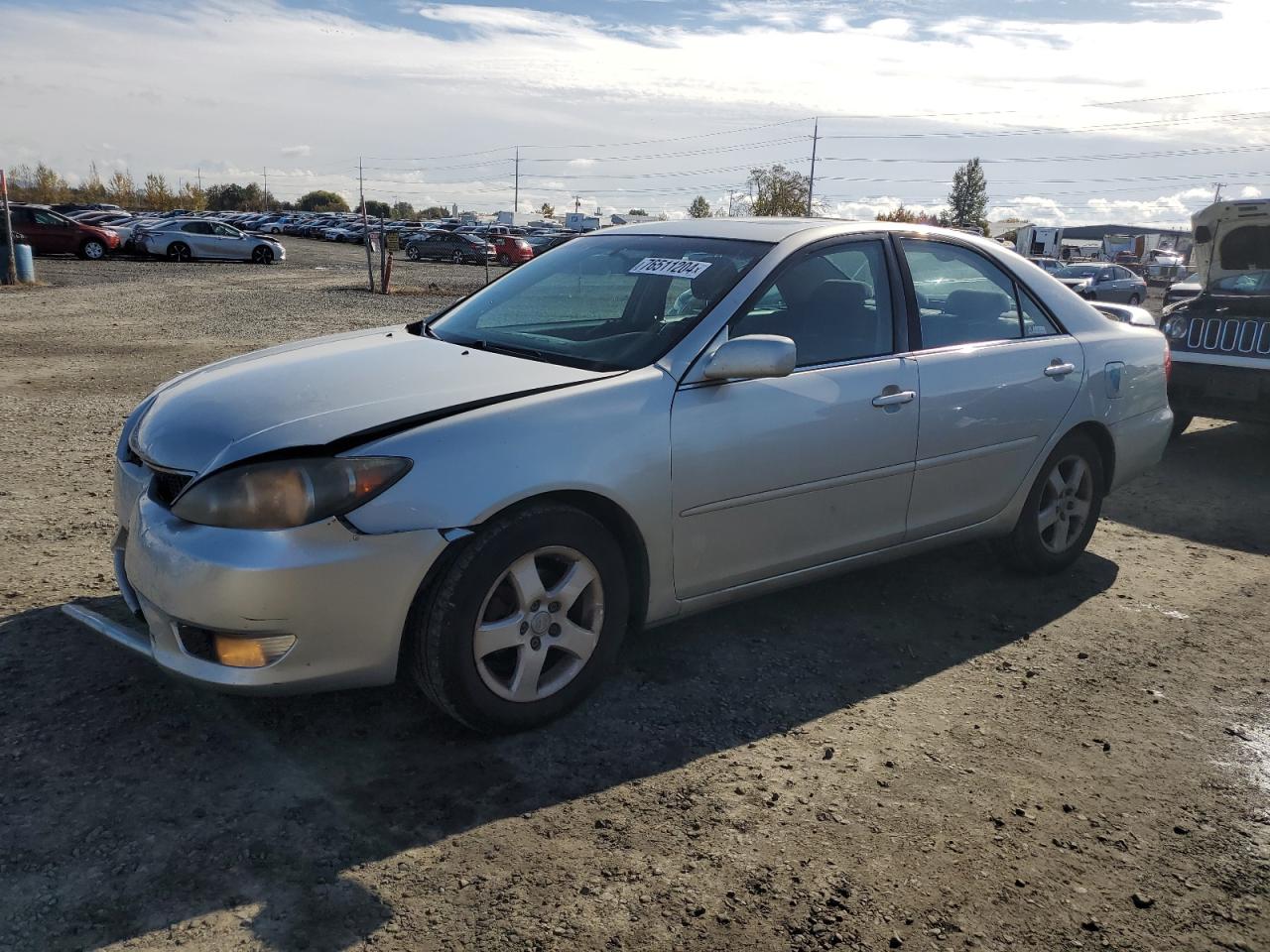 2005 Toyota Camry VIN 4T1BE30K85U509181