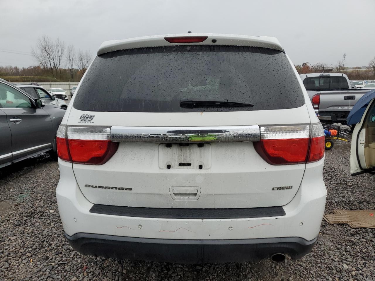 2013 Dodge Durango VIN 1C4RDHDG6DC617103 Copart auction photo, side / minor dent/scratches damage thumbnail 6