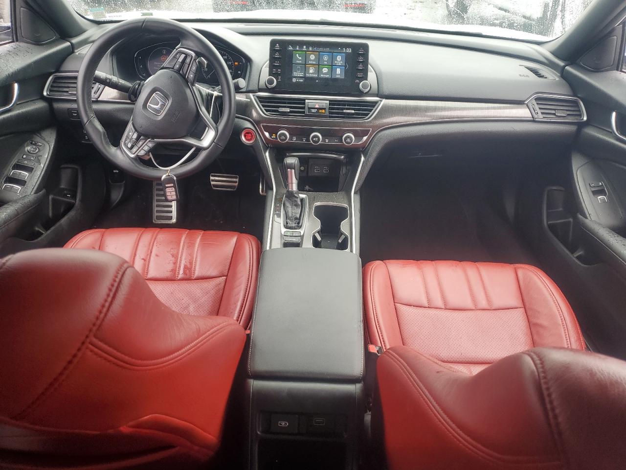 2022 Honda Accord VIN 1HGCV1F3XNA110787 Copart auction photo, mechanical / front end damage thumbnail 8