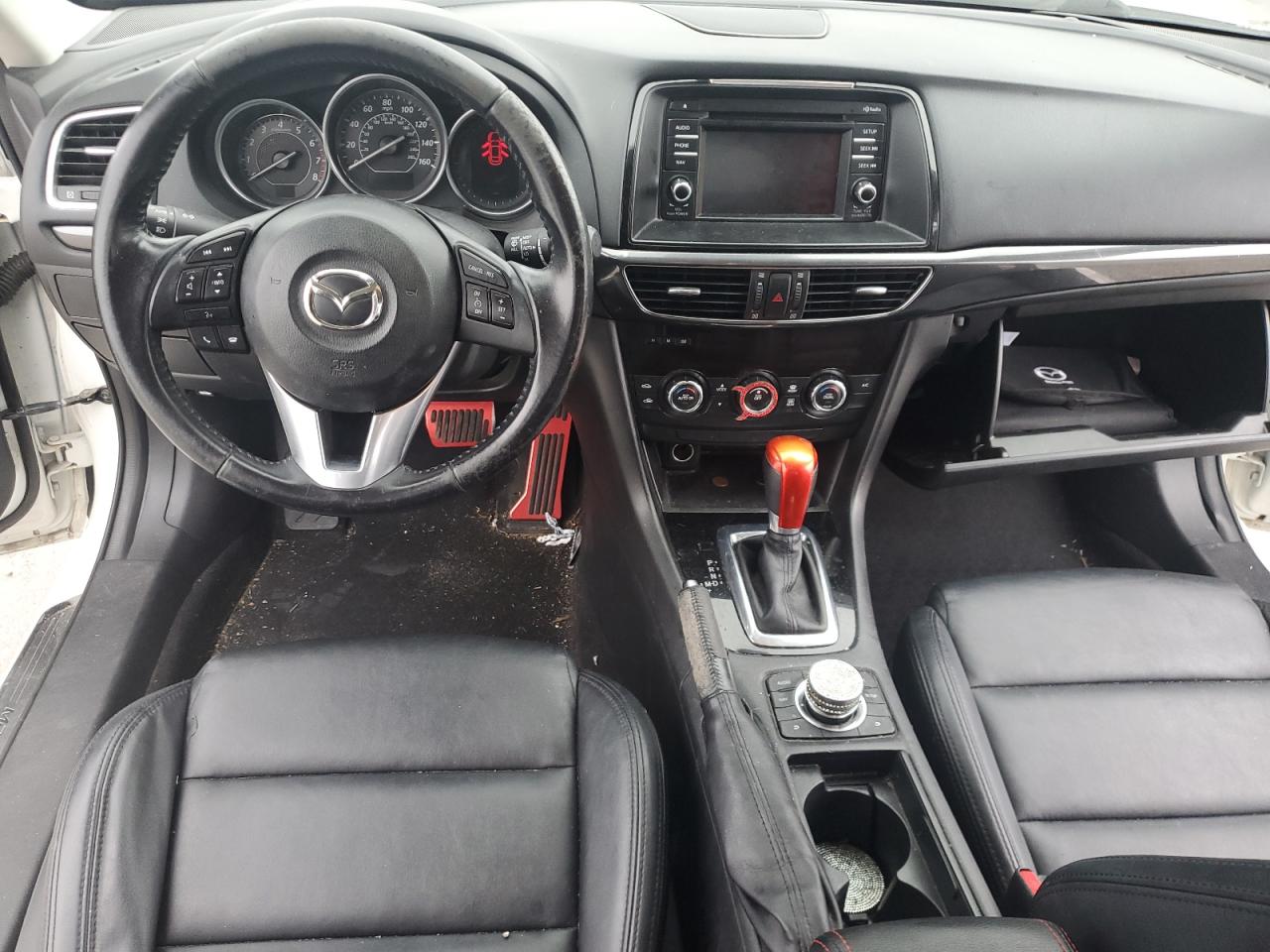 2015 Mazda 6 VIN JM1GJ1T5XF1212528 Copart auction photo, all over damage thumbnail 8