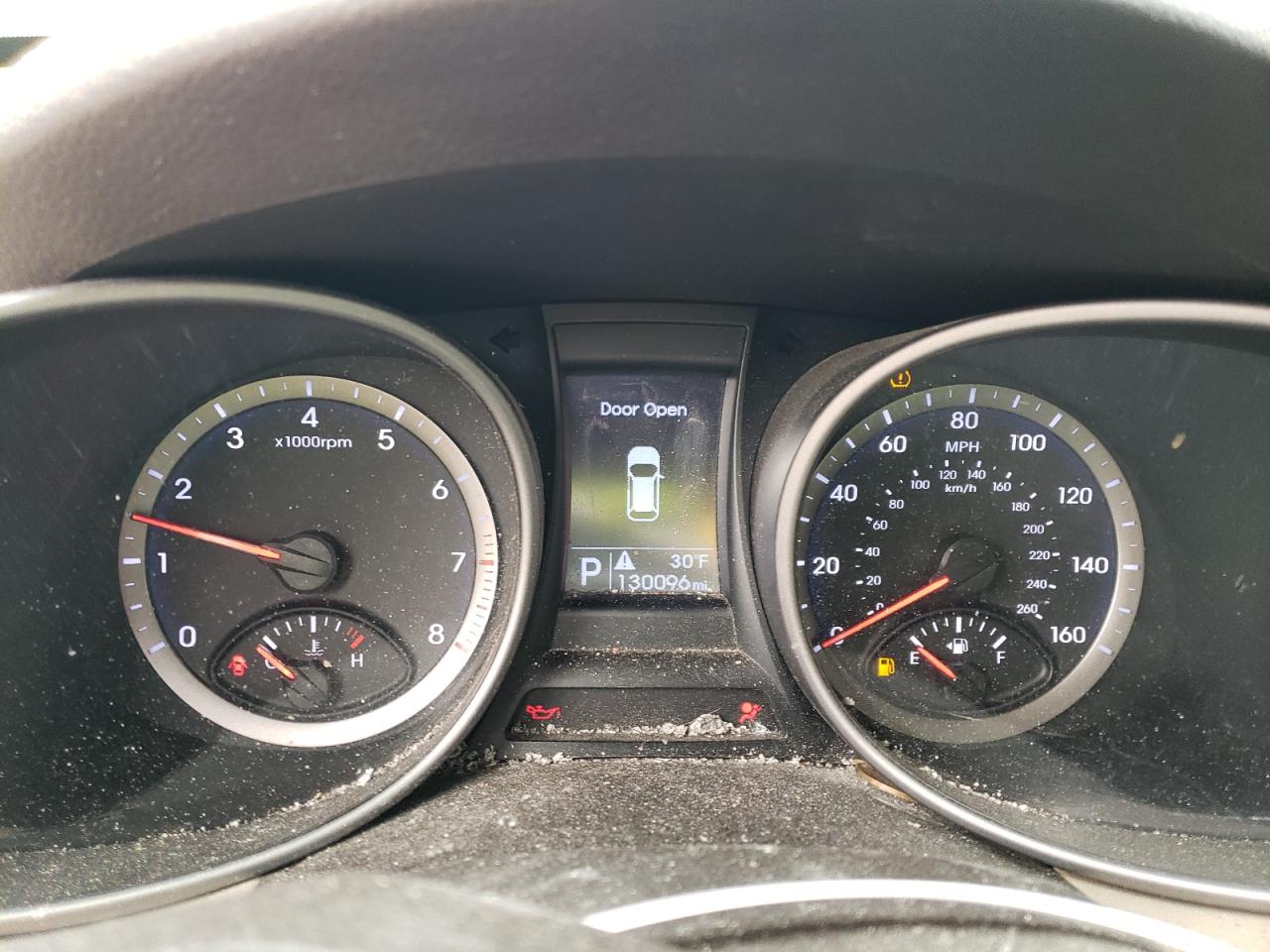 2014 Hyundai Santa Fe VIN KM8SM4HF2EU080426 Copart auction photo, front end / undercarriage damage thumbnail 9