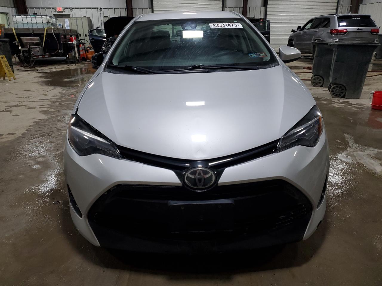2018 Toyota Corolla VIN 2T1BURHE4JC989347 Copart auction photo, front end / side damage thumbnail 5