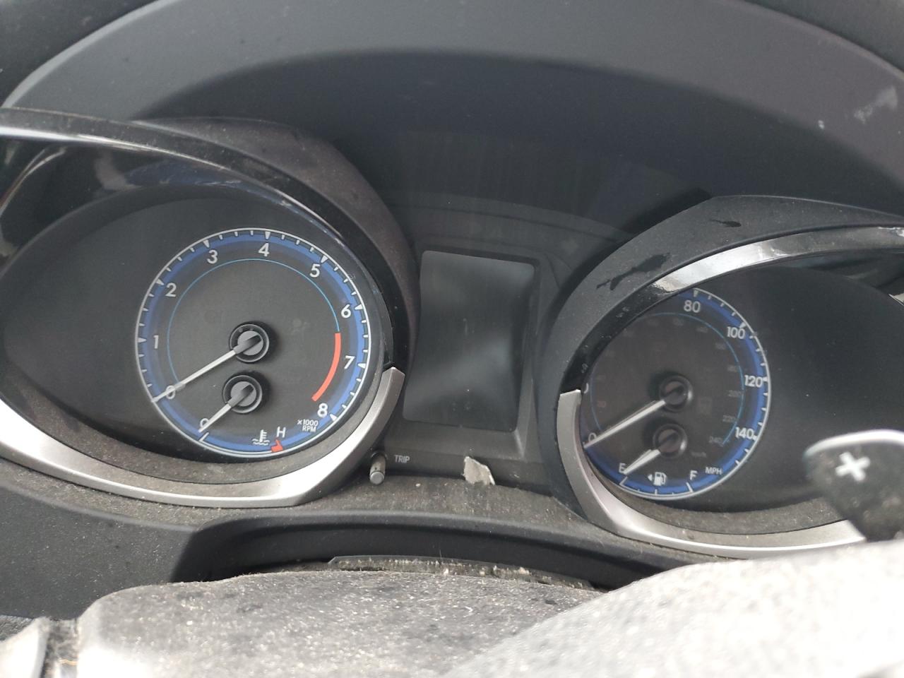 2014 Toyota Corolla VIN 2T1BURHEXEC061435 Copart auction photo, all over damage thumbnail 9