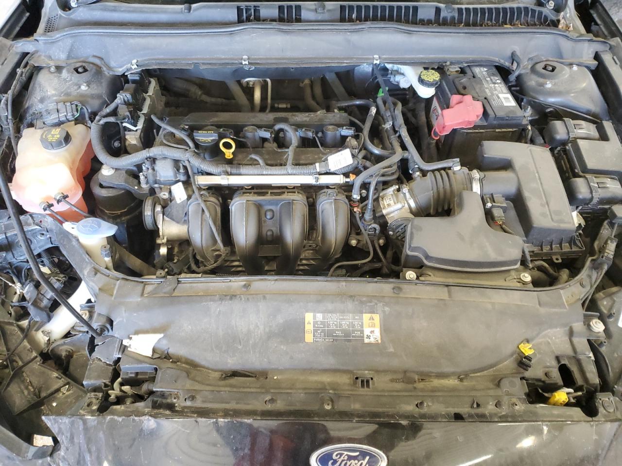 2013 Ford Fusion VIN 3FA6P0H71DR156521 Copart auction photo, front end / side damage thumbnail 12