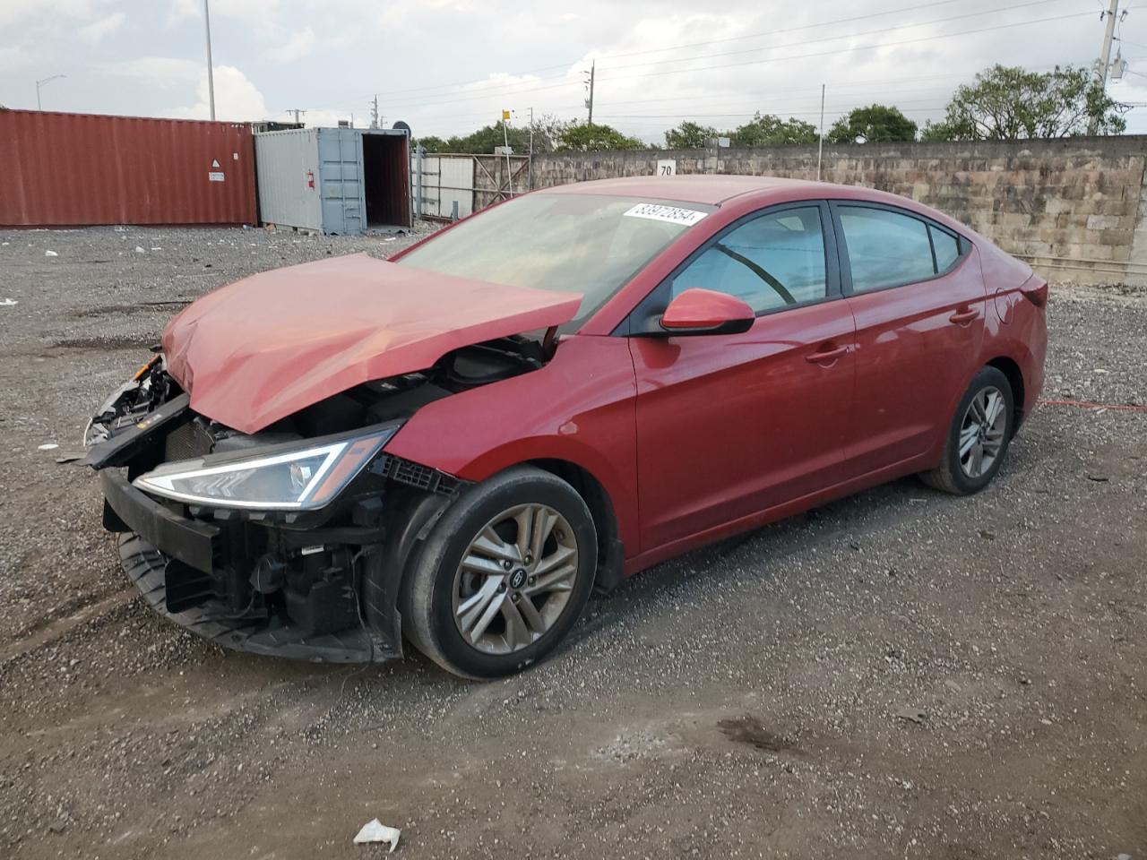 2020 Hyundai Elantra VIN 5NPD84LF9LH493928