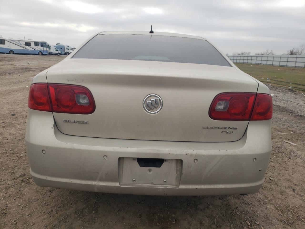 2007 Buick Lucerne VIN 1G4HD57257U153175 Copart auction photo, front end / side damage thumbnail 6