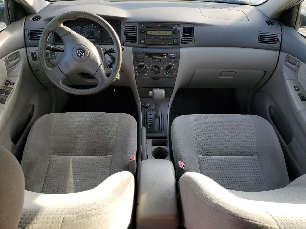 2007 Toyota Corolla VIN JTDBR32EX70125381 Copart auction photo, front end / rear end damage thumbnail 8