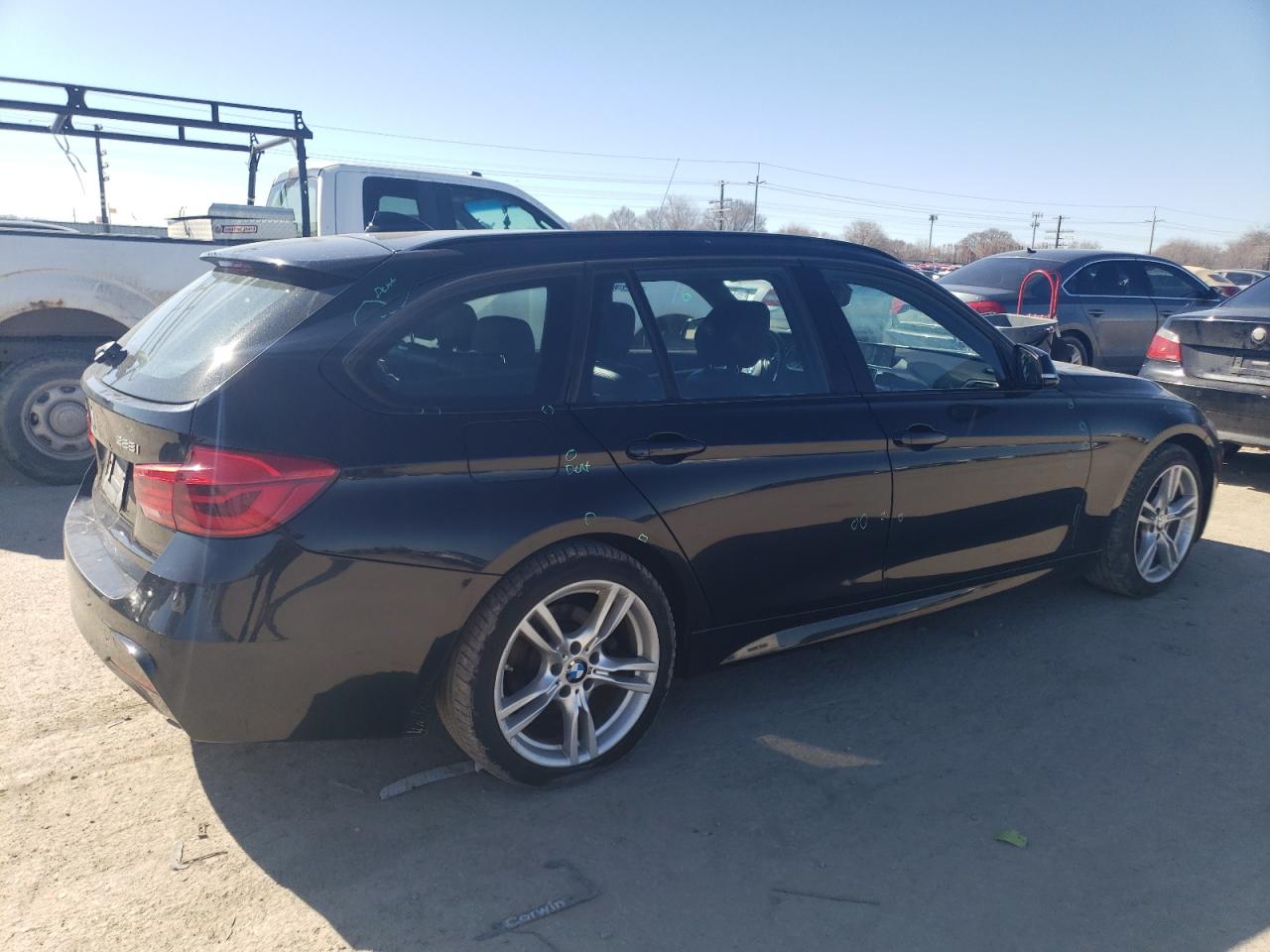 2016 BMW 3er VIN WBA8G5C53GK442544 Copart auction photo, hail damage thumbnail 3