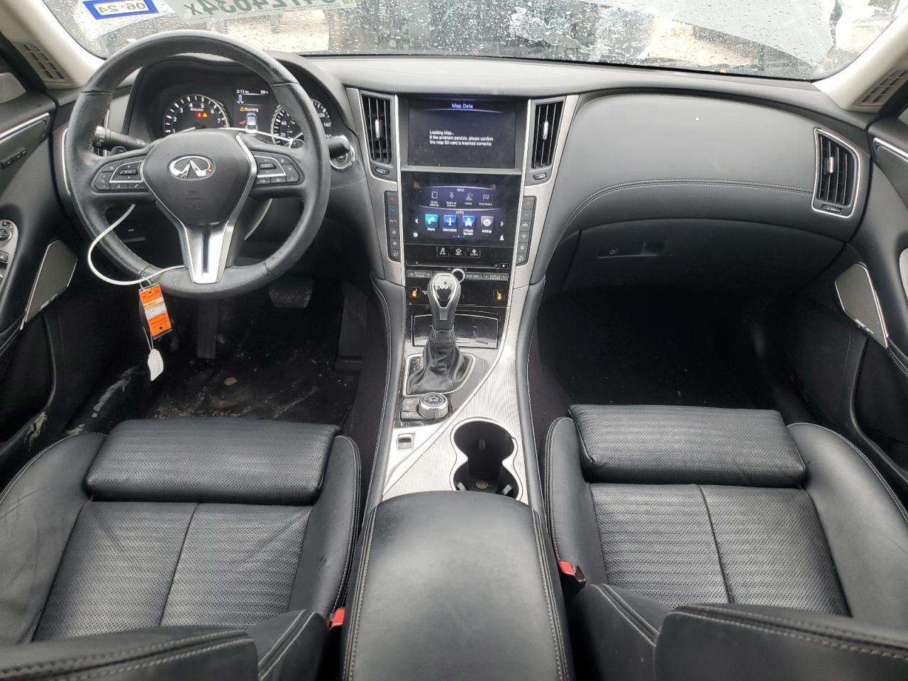 2019 Infiniti Q50 VIN JN1EV7AP4KM515092 Copart auction photo, front end damage thumbnail 8