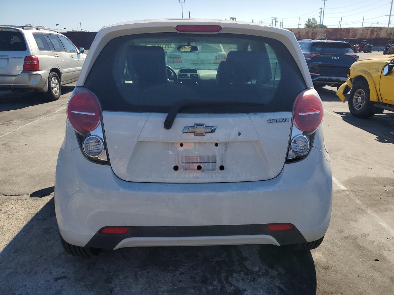 2013 Chevrolet Spark VIN KL8CB6S9XDC543052 Copart auction photo, normal wear damage thumbnail 6