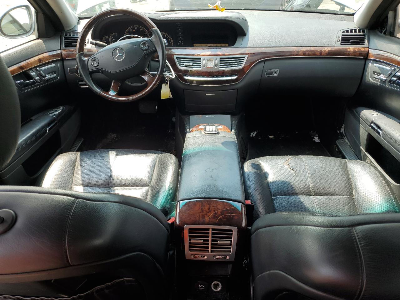 2007 Mercedes-Benz S-klasse VIN WDDNG71XX7A051327 Copart auction photo, front end / mechanical damage thumbnail 8