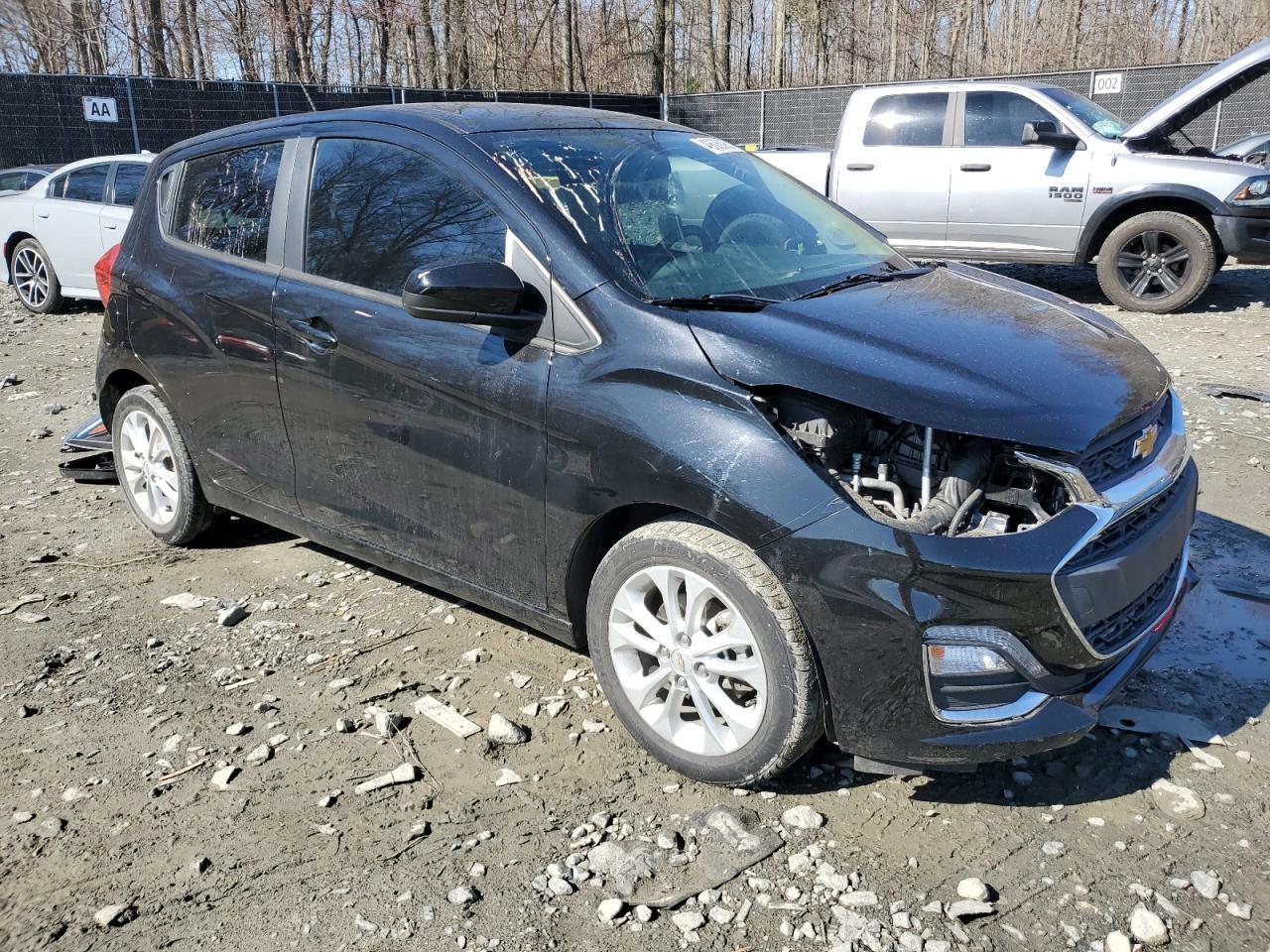 2019 Chevrolet Spark VIN KL8CD6SA4KC716064 Copart auction photo, front end damage thumbnail 4