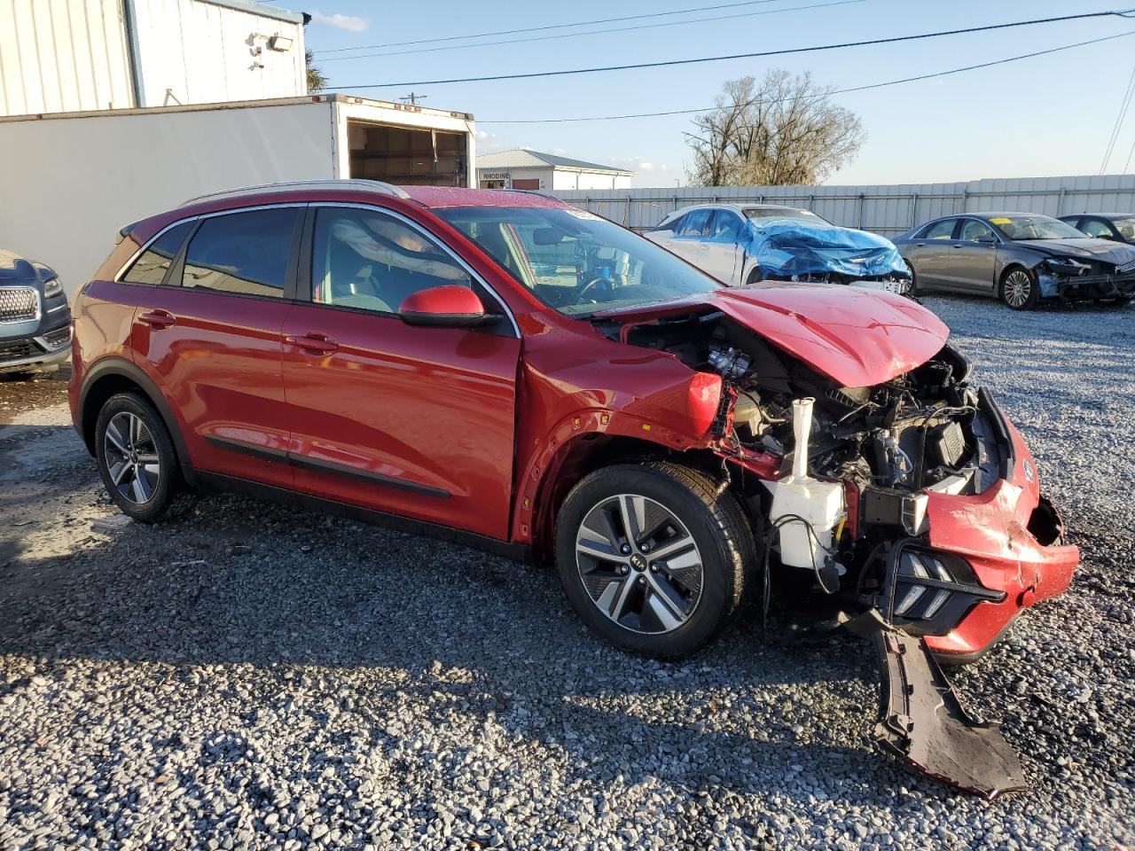2021 KIA Niro VIN KNDCB3LC9M5470969 Copart auction photo, front end damage thumbnail 4