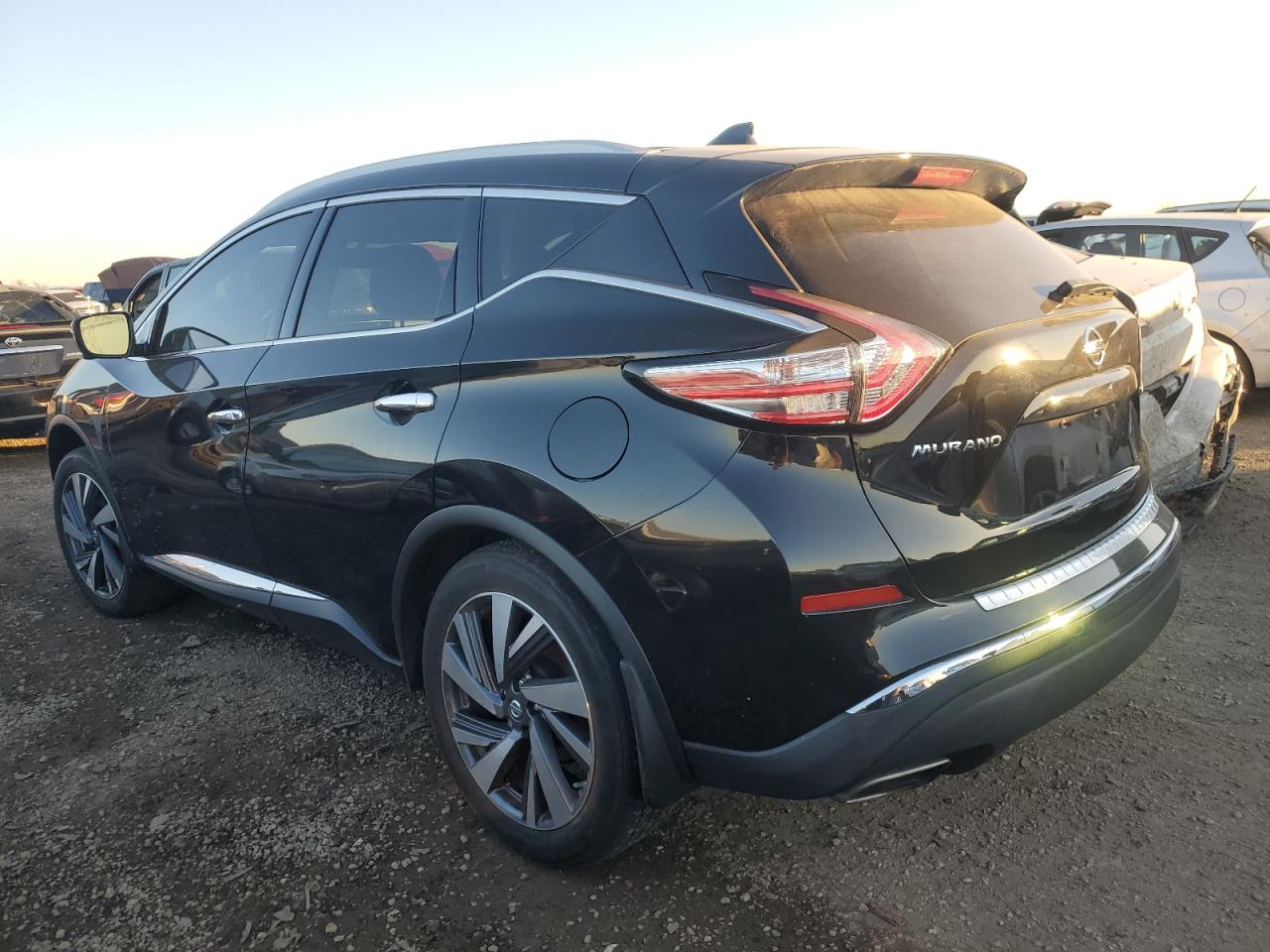 2018 Nissan Murano VIN 5N1AZ2MH1JN200536 Copart auction photo, front end / side damage thumbnail 2