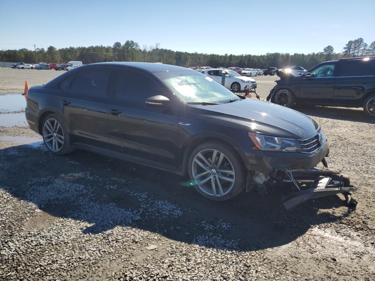 2018 Volkswagen Passat VIN 1VWAA7A37JC037627 Copart auction photo, front end damage thumbnail 4