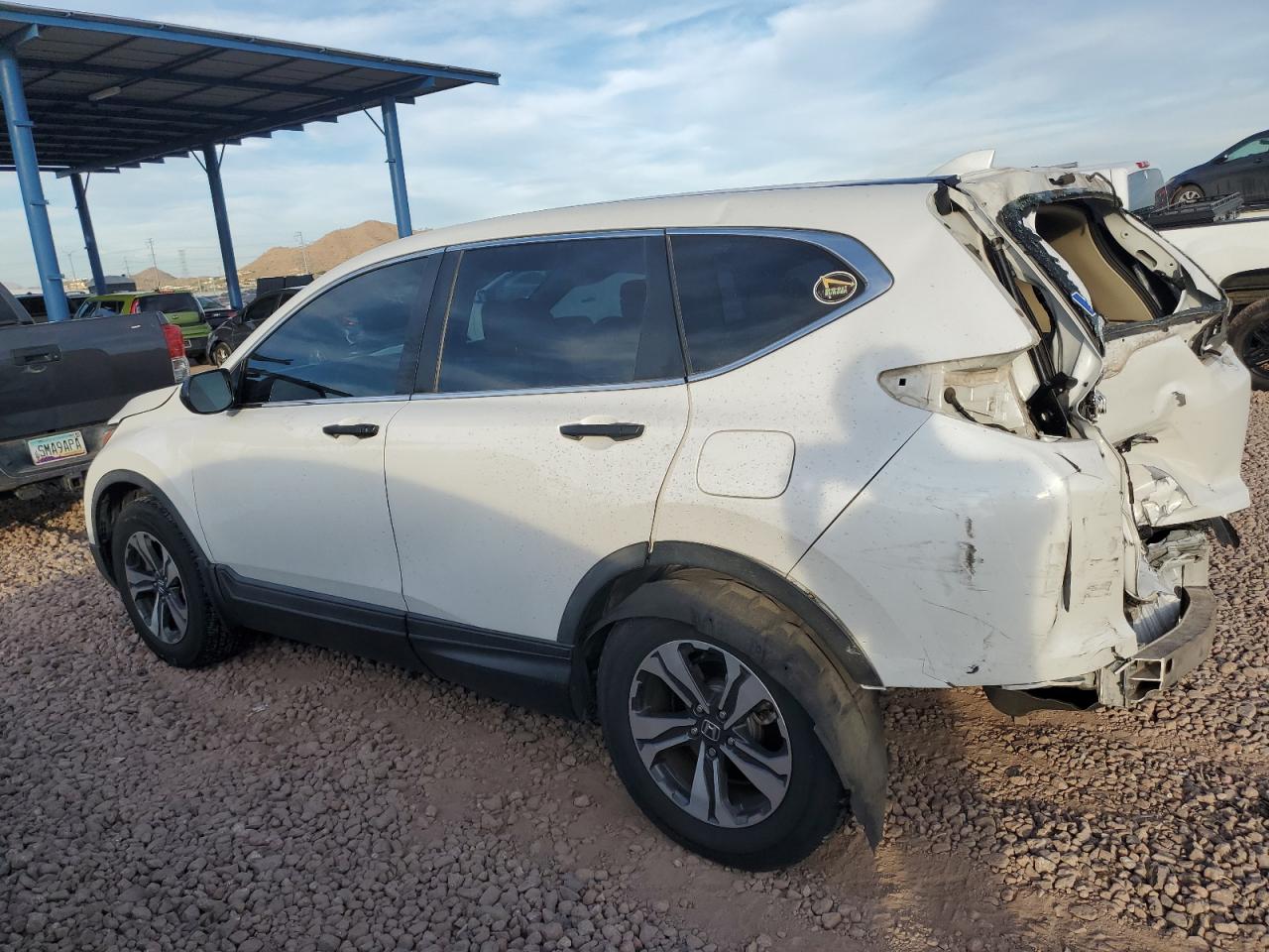 2019 Honda CR-V VIN 5J6RW5H35KL004350 Copart auction photo, rear end / front end damage thumbnail 2