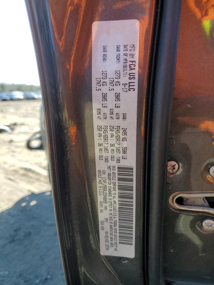 2018 Jeep Cherokee VIN 1C4PJMBB9JD548008 Copart auction photo, mechanical / front end damage thumbnail 13
