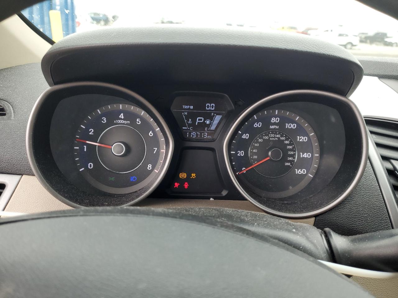 2014 Hyundai Elantra VIN 5NPDH4AE3EH456709 Copart auction photo, front end / minor dent/scratches damage thumbnail 9