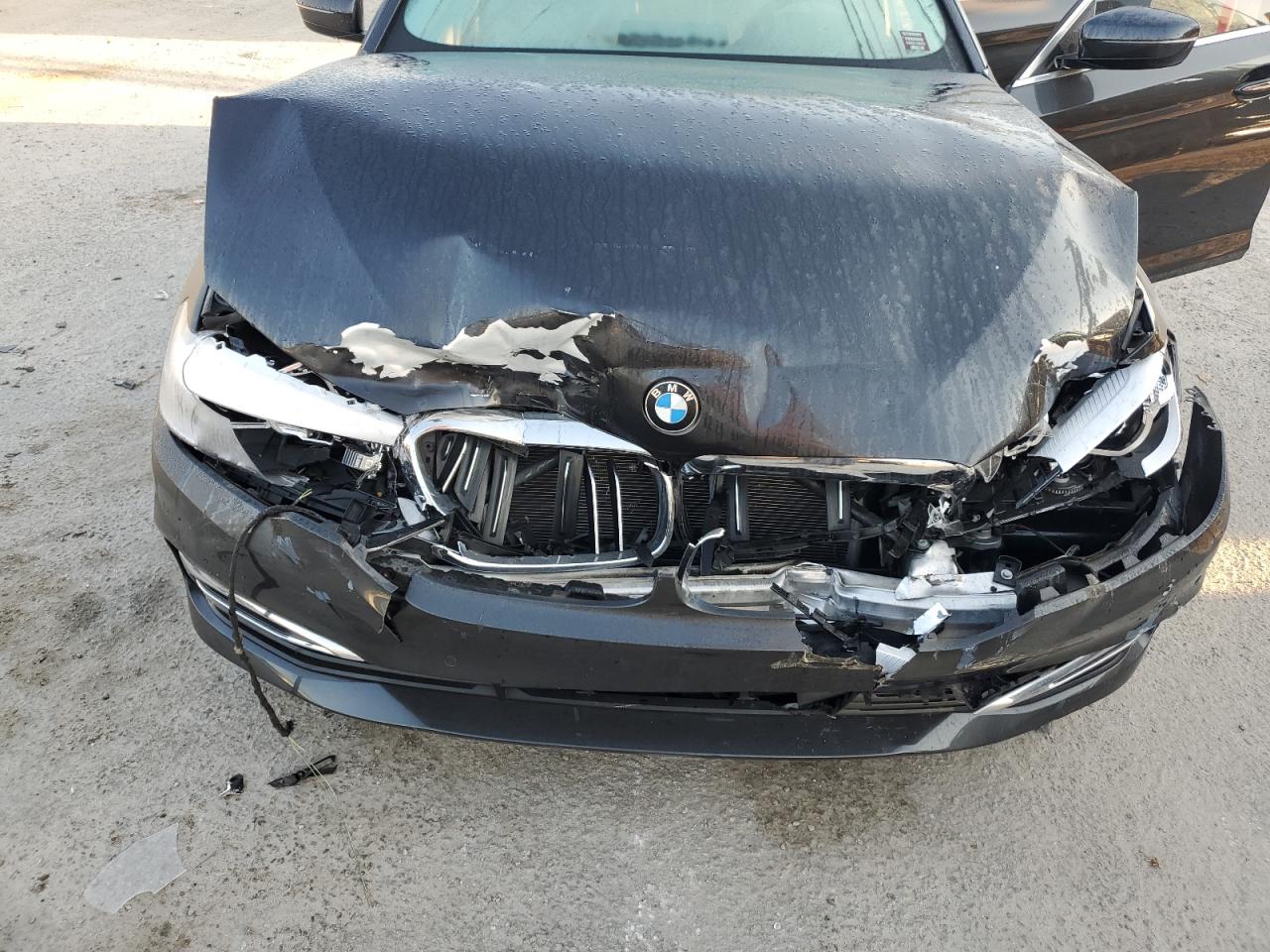 2018 BMW 5er VIN WBAJE5C51JWA96620 Copart auction photo, front end damage thumbnail 12