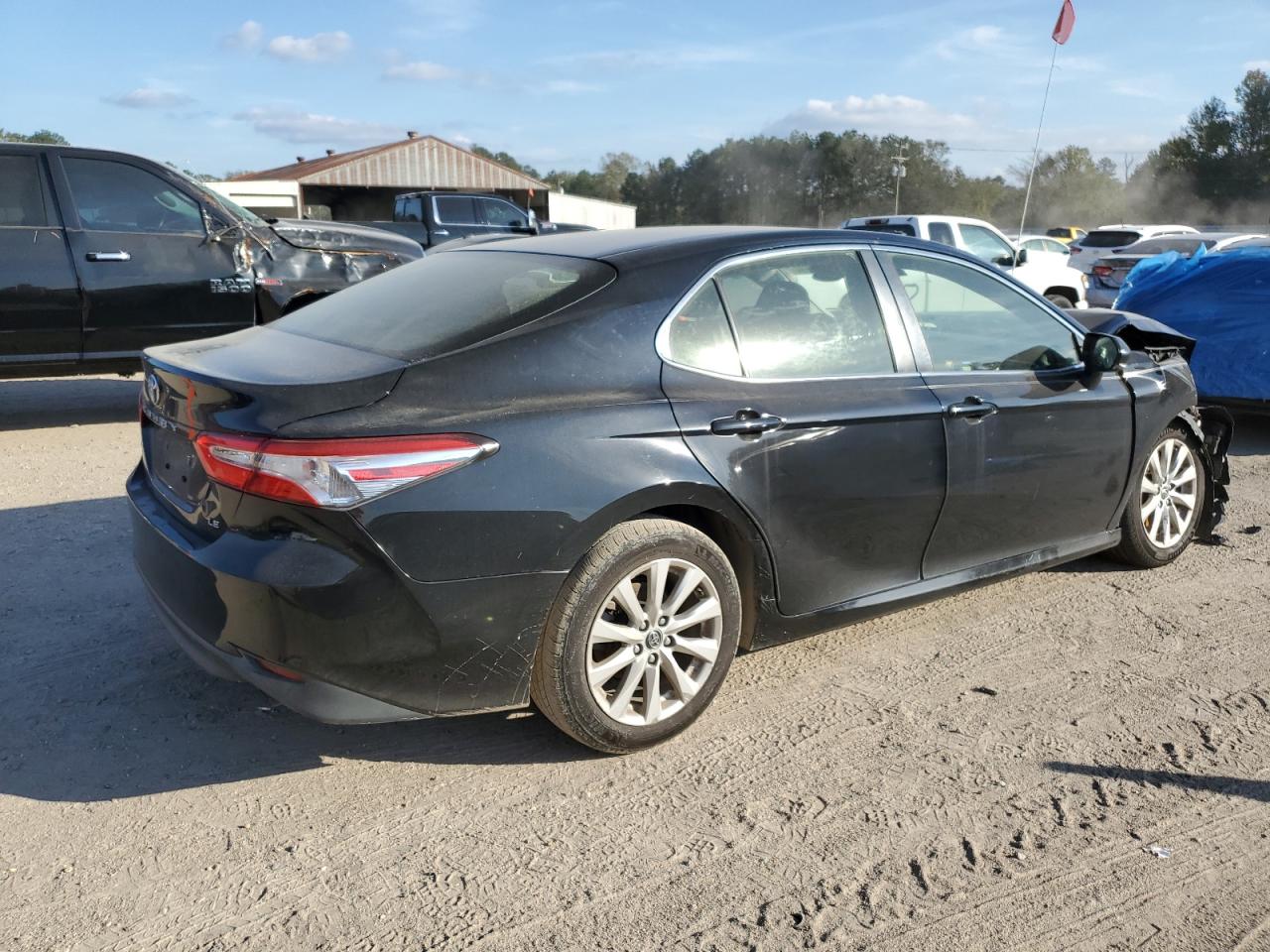 2018 Toyota Camry VIN JTNB11HK9J3069850 Copart auction photo, front end damage thumbnail 3