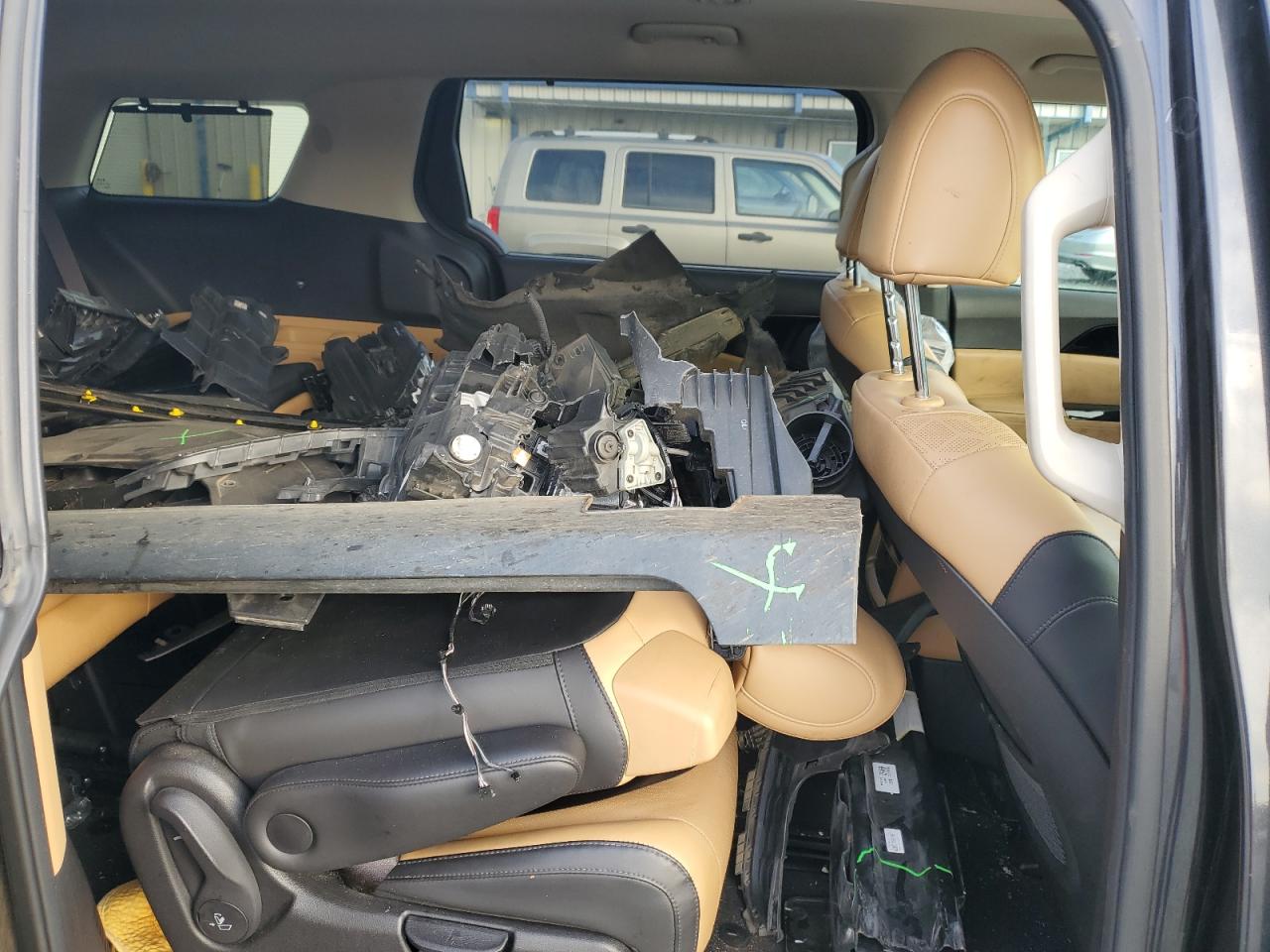2022 KIA Carnival VIN KNDNC5H37N6168103 Copart auction photo, front end damage thumbnail 11