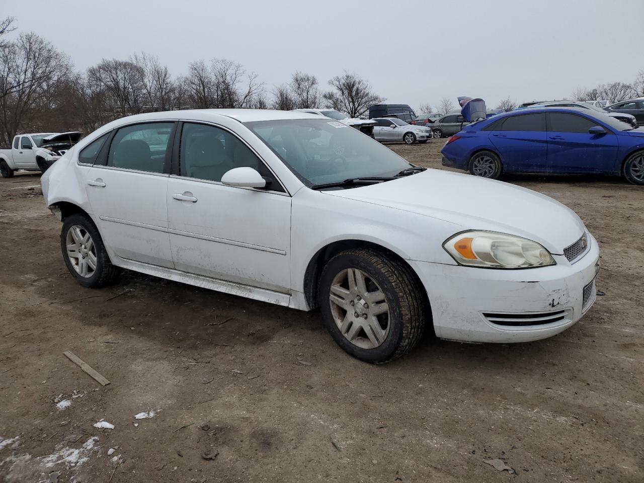 2012 Chevrolet Impala VIN 2G1WG5E36C1220587 Copart auction photo, undercarriage / rear end damage thumbnail 4