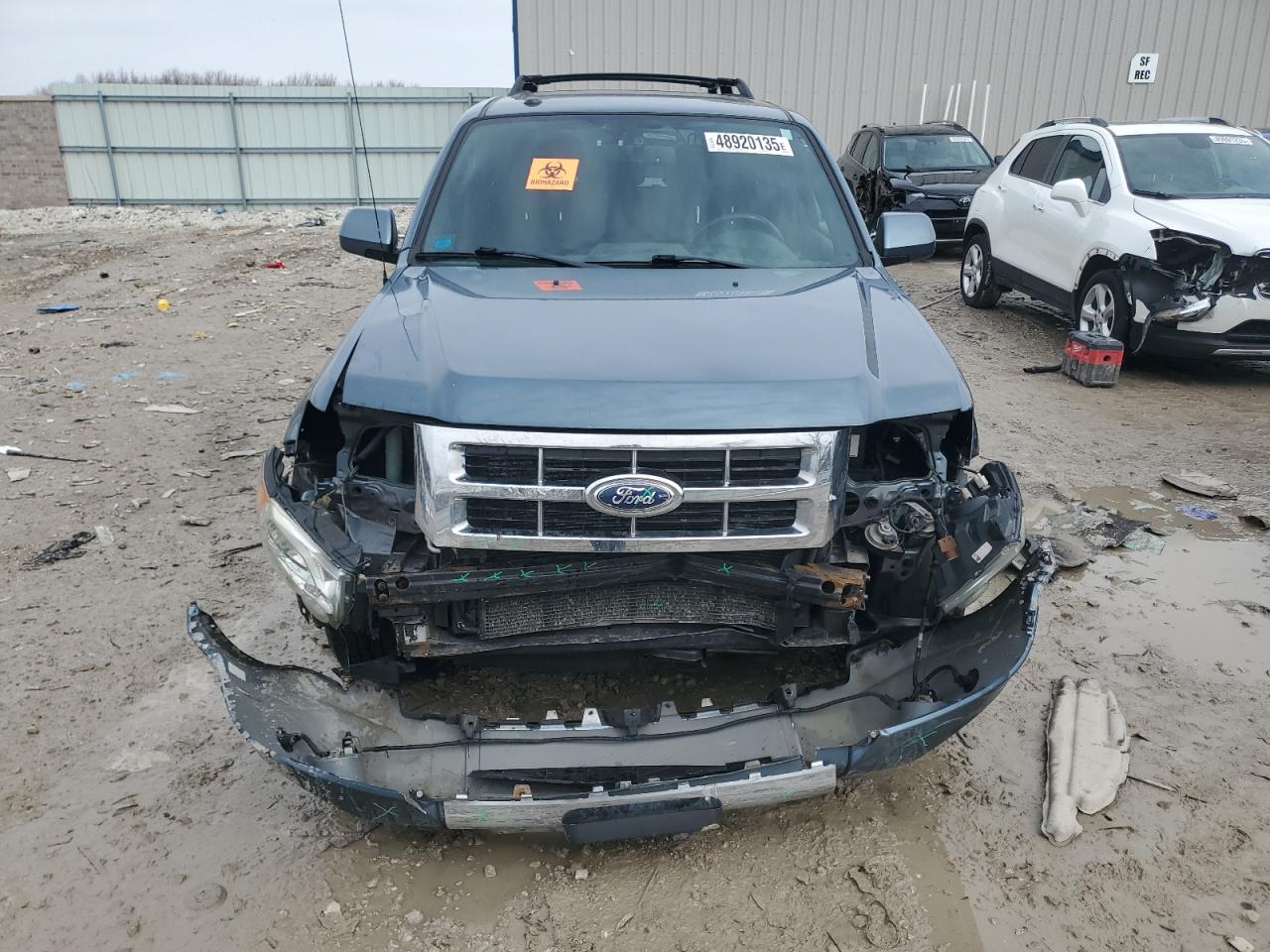 2012 Ford Escape VIN 1FMCU0EGXCKC77542 Copart auction photo, front end / side damage thumbnail 5