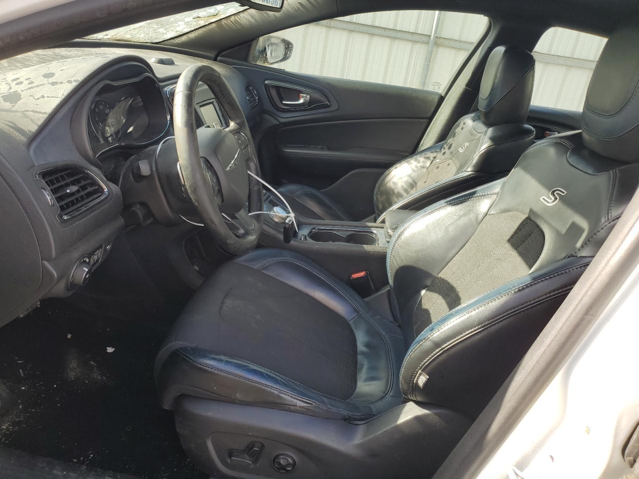 2015 Chrysler 200 VIN 1C3CCCBB8FN757278 Copart auction photo, burn damage thumbnail 7