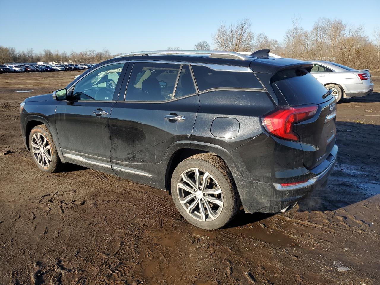 2019 GMC Terrain VIN 3GKALXEX7KL222538 Copart auction photo, side damage thumbnail 2