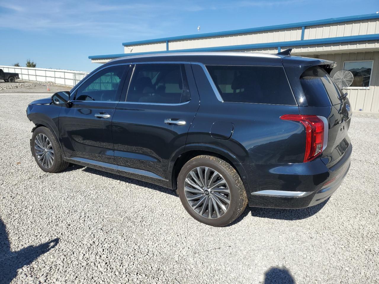 2023 Hyundai Palisade VIN KM8R7DGE4PU638309 Copart auction photo, front end damage thumbnail 2