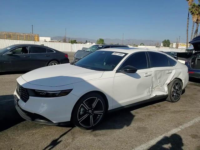 2024 Honda Accord VIN 1HGCY2F57RA084489 Copart auction photo, undercarriage / side damage thumbnail 11