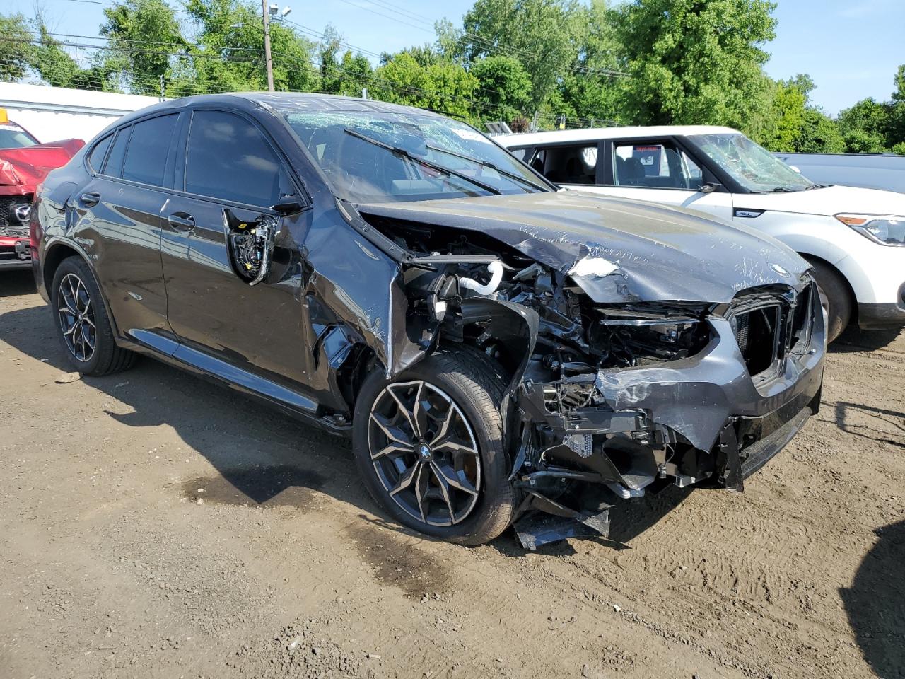2024 BMW X4 VIN 5UX43DT02R9U90802 Copart auction photo, all over / minor dent/scratches damage thumbnail 4