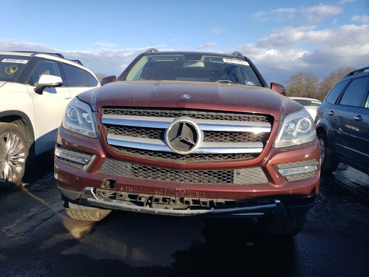 2014 Mercedes-Benz GL-klasse VIN 4JGDF7CEXEA348157 Copart auction photo, minor dent/scratches damage thumbnail 5
