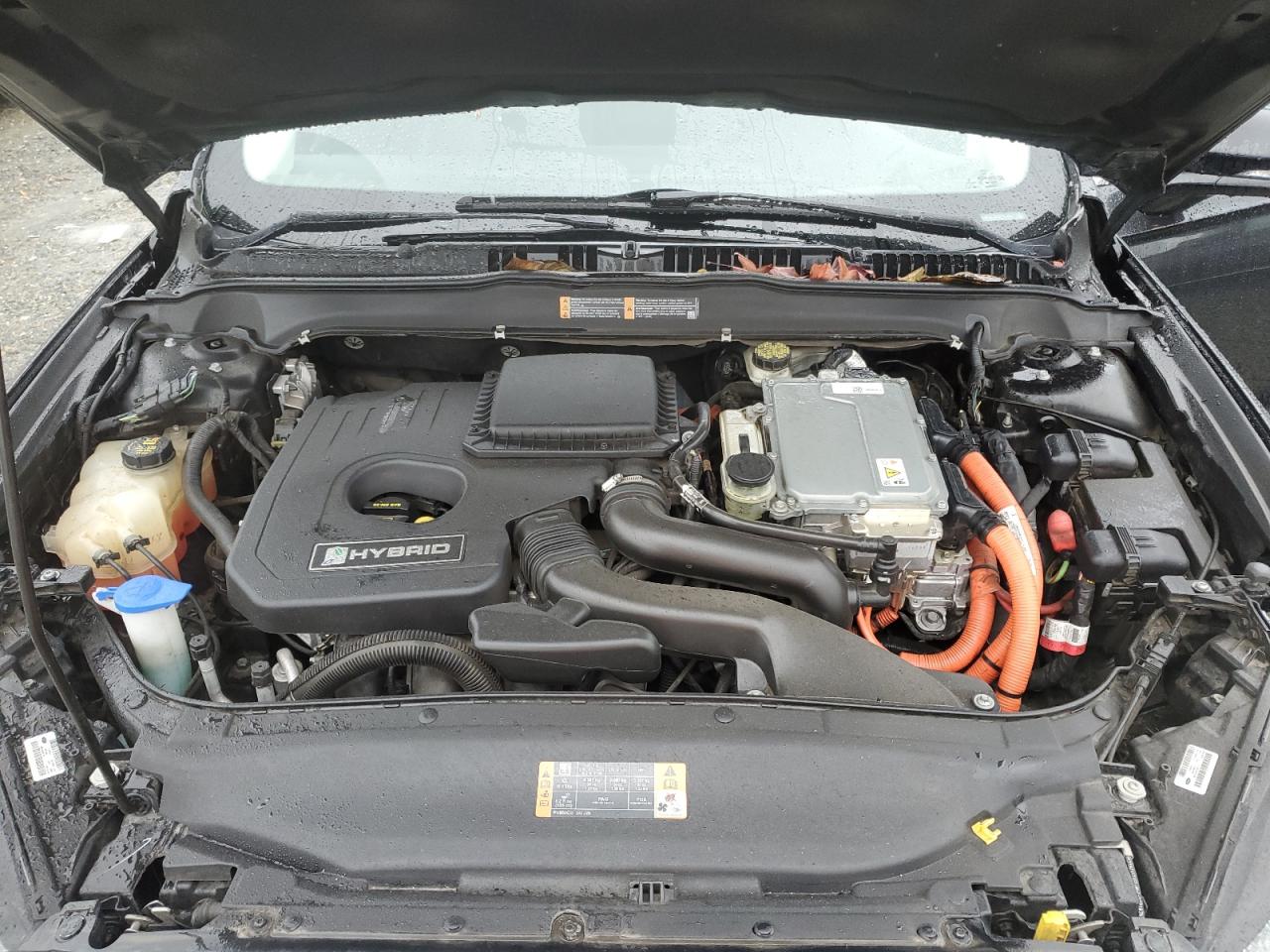 2014 Ford Fusion VIN 3FA6P0RU4ER177692 Copart auction photo, side damage thumbnail 11