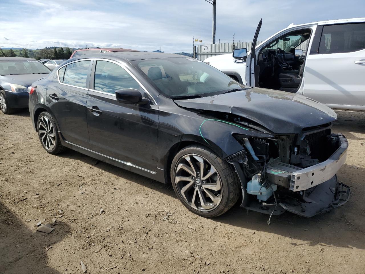 2016 Acura ILX VIN 19UDE2F82GA001555 Copart auction photo, front end damage thumbnail 4