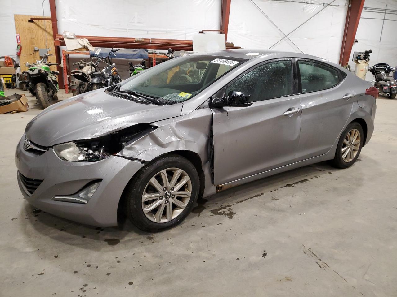 2014 Hyundai Elantra VIN KMHDH4AE6EU037027