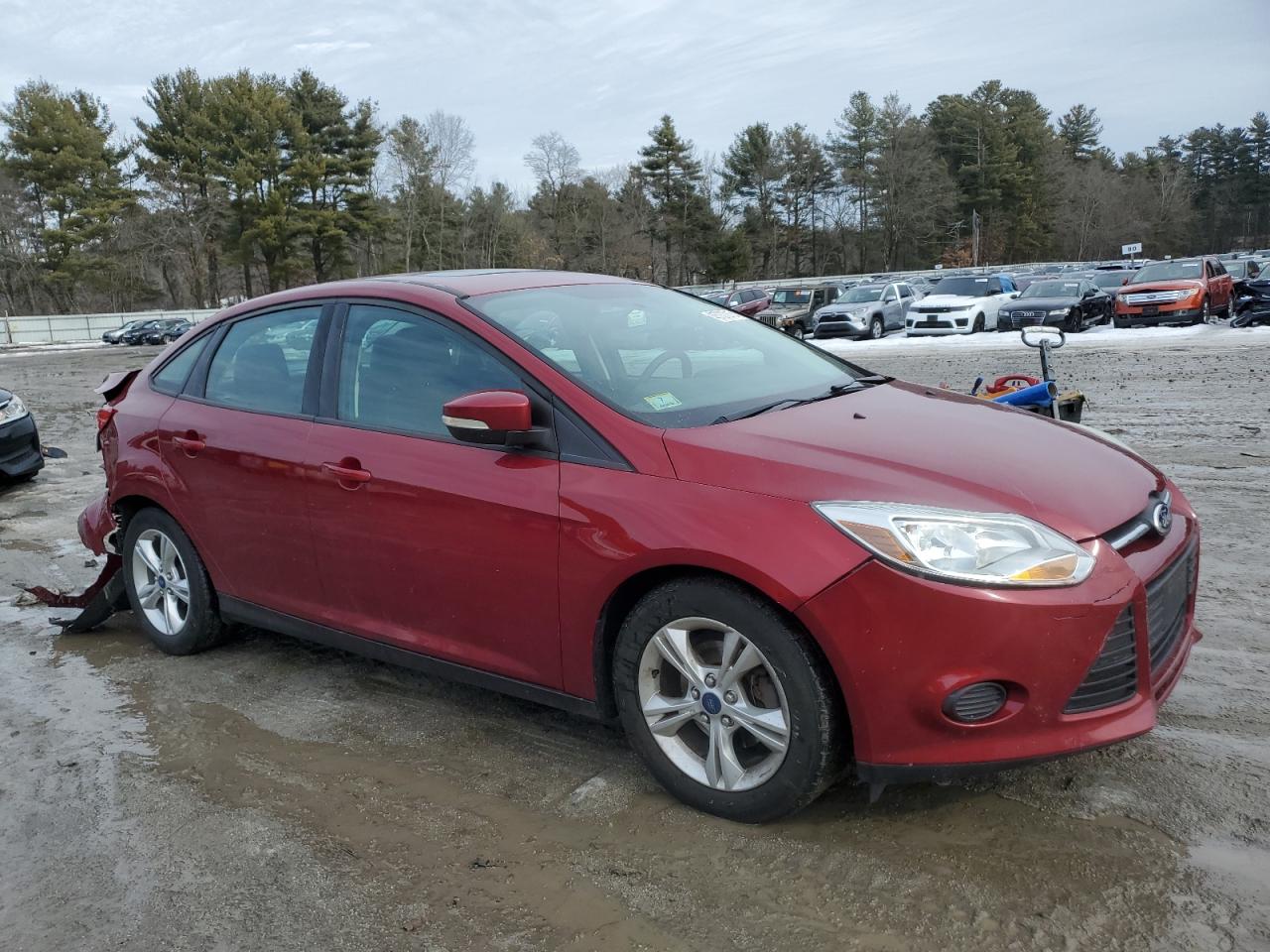 2014 Ford Focus VIN 1FADP3F28EL366453 Copart auction photo, rear end / minor dent/scratches damage thumbnail 4