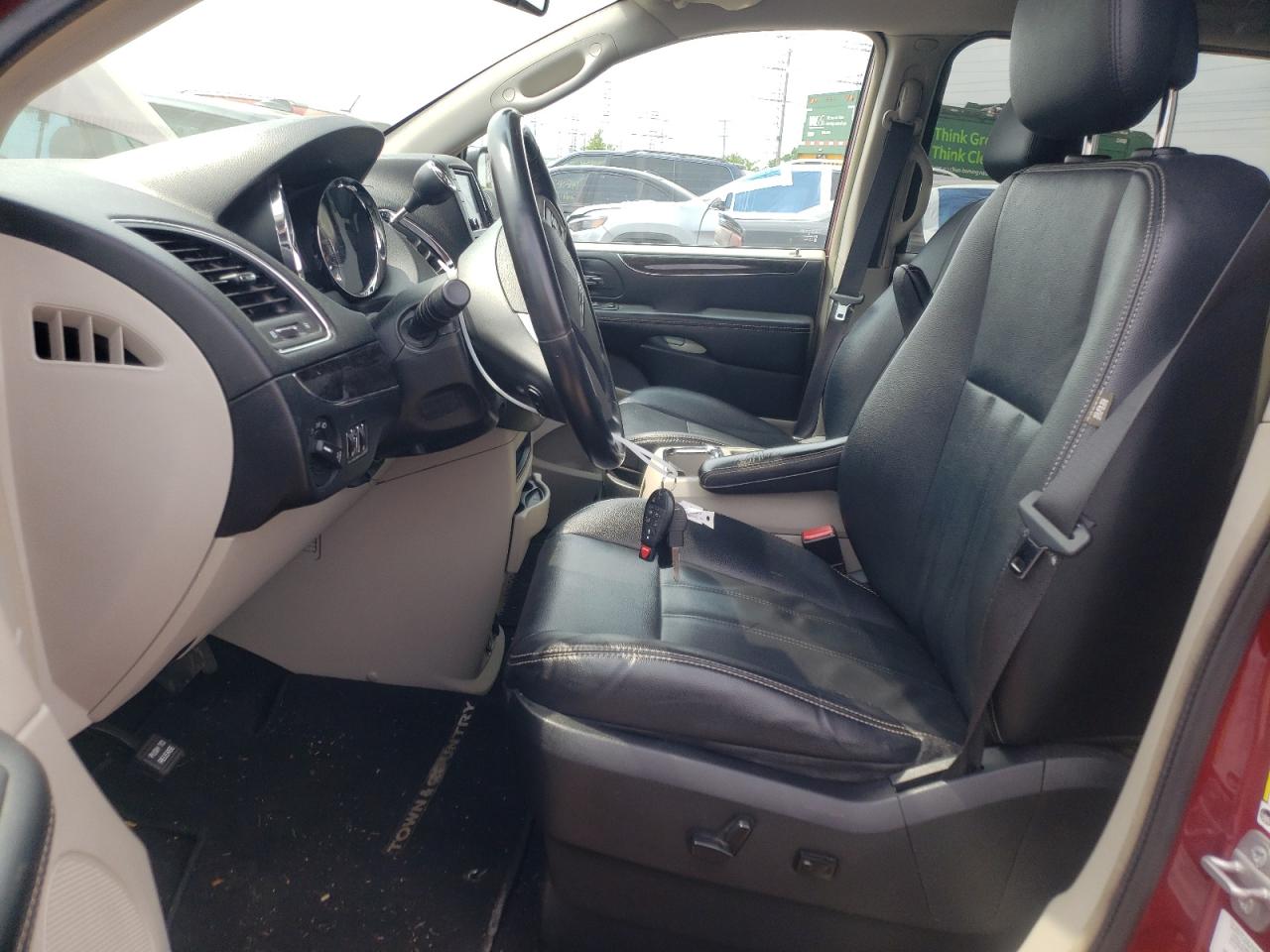 2014 Chrysler Town & Country VIN 2C4RC1BG7ER472143 Copart auction photo, front end / minor dent/scratches damage thumbnail 7