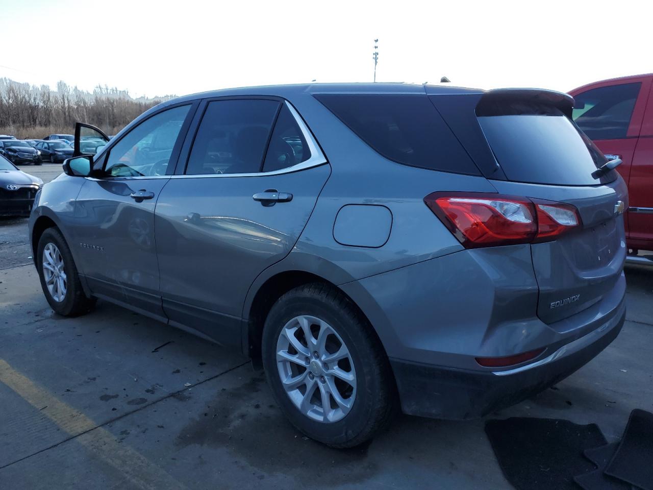 2018 Chevrolet Equinox VIN 3GNAXJEV4JL105436 Copart auction photo, top/roof damage thumbnail 2