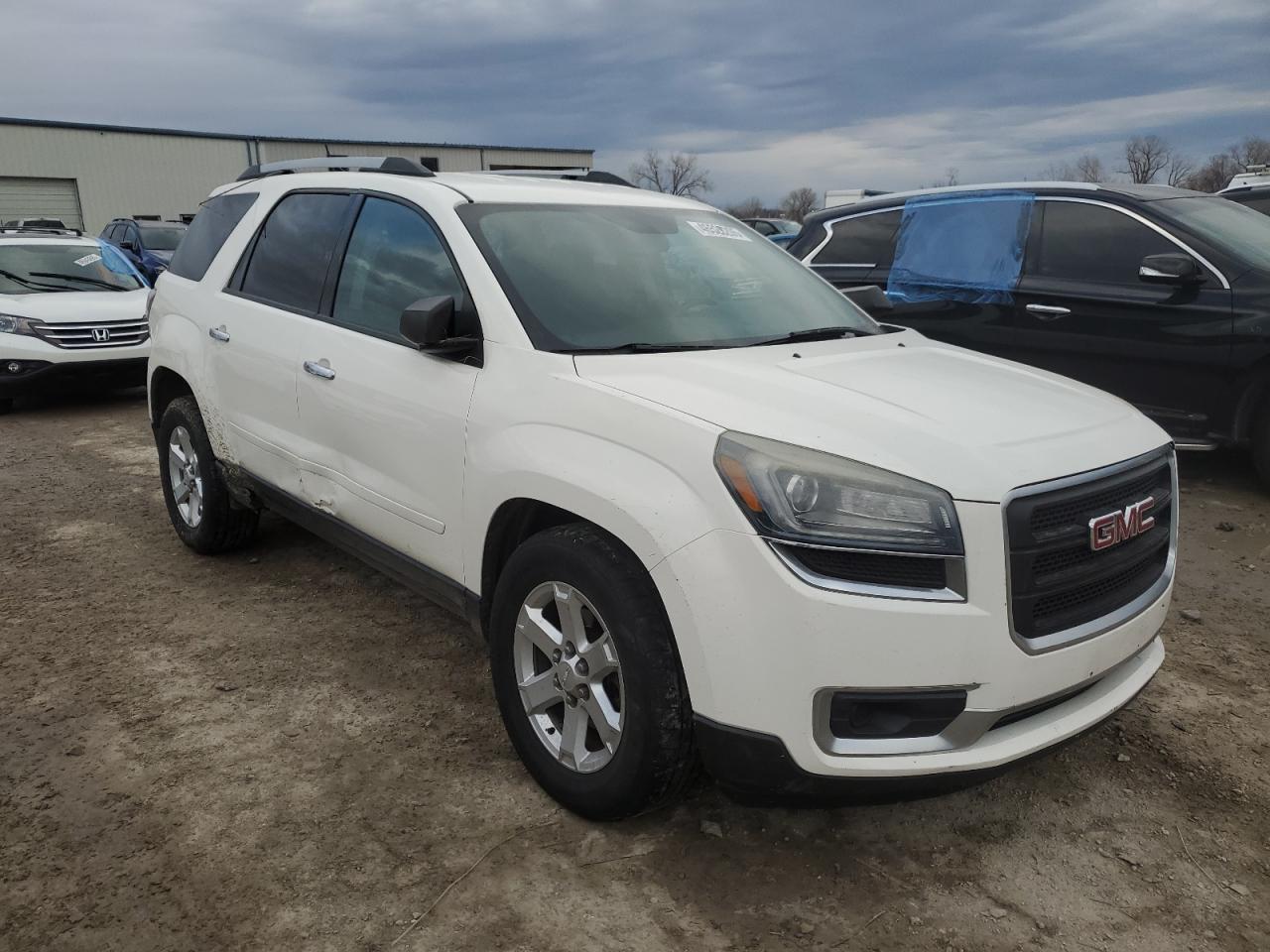 2015 GMC Acadia VIN 1GKKRPKD0FJ180286 Copart auction photo, rear end damage thumbnail 4