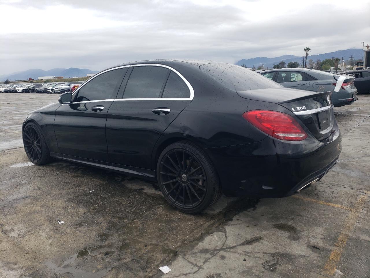 2018 Mercedes-Benz C-klasse VIN 55SWF4JBXJU275103 Copart auction photo, front end damage thumbnail 2